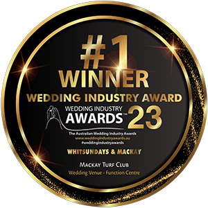Mackay Turf Club 2023 Winner - Wedding Industry Awards